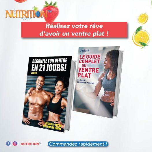 DÉGONFLE TON VENTRE EN 21 Jours + GUIDE COMPLET DU VENTRE PLAT.*👌