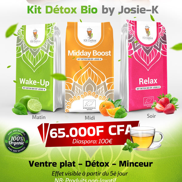 🎯C’est le Kit Detox Bio by Josie-K, qu’il vous faut !
