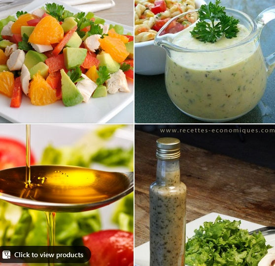 05 RECETTES DE VINAIGRETTE PEU CALORIQUES ET DÉLICIEUSES